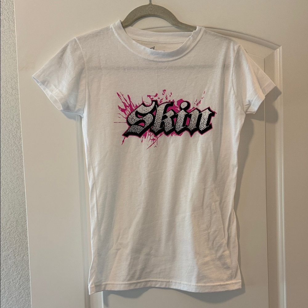 Women’s Skin White and Pink Tee
